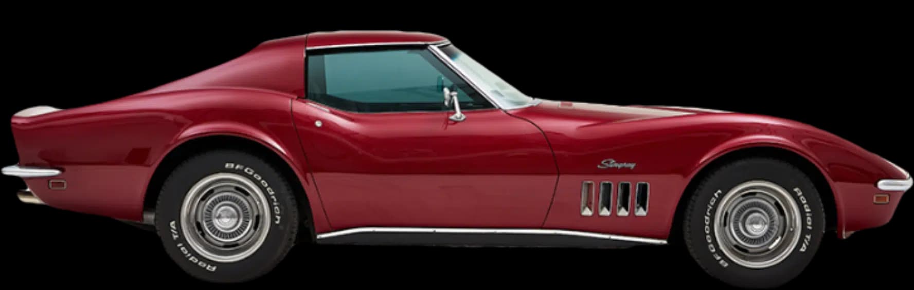 C3 Corvette (1968-1982) side profile