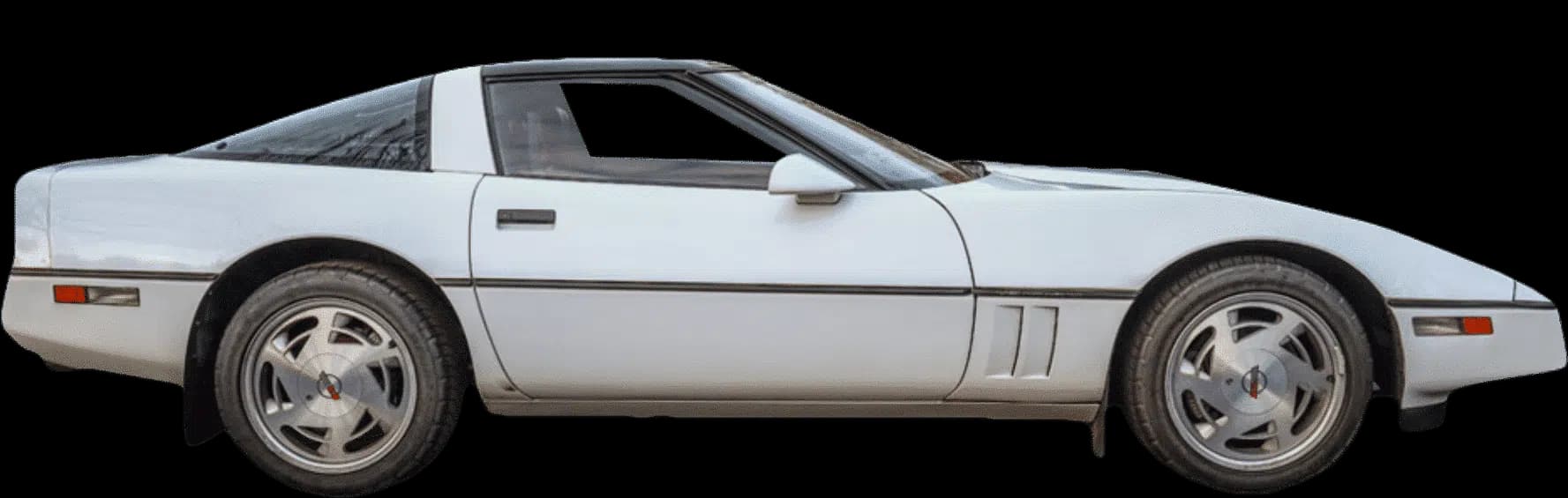 C4 Corvette (1984-1996) side profile