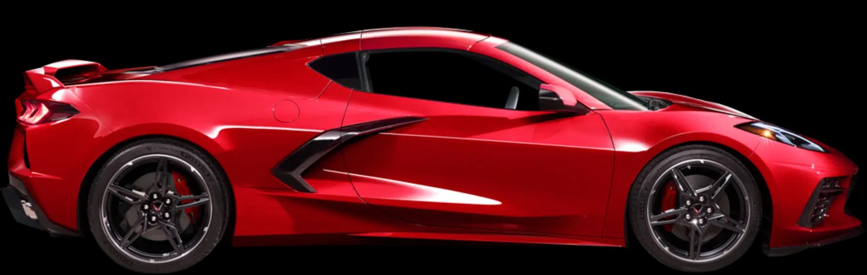 C8 Corvette (2020-2026) side profile