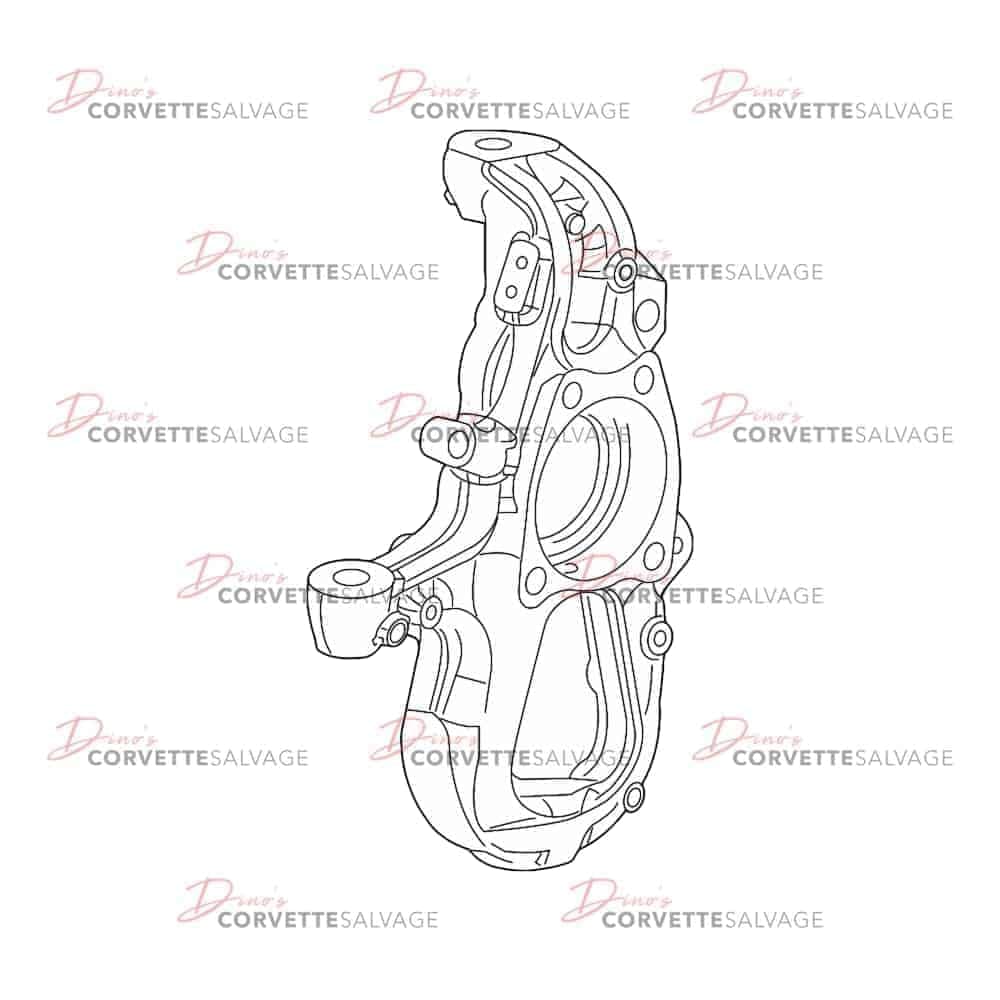 C8 Used Steering Knuckle 2020-2021