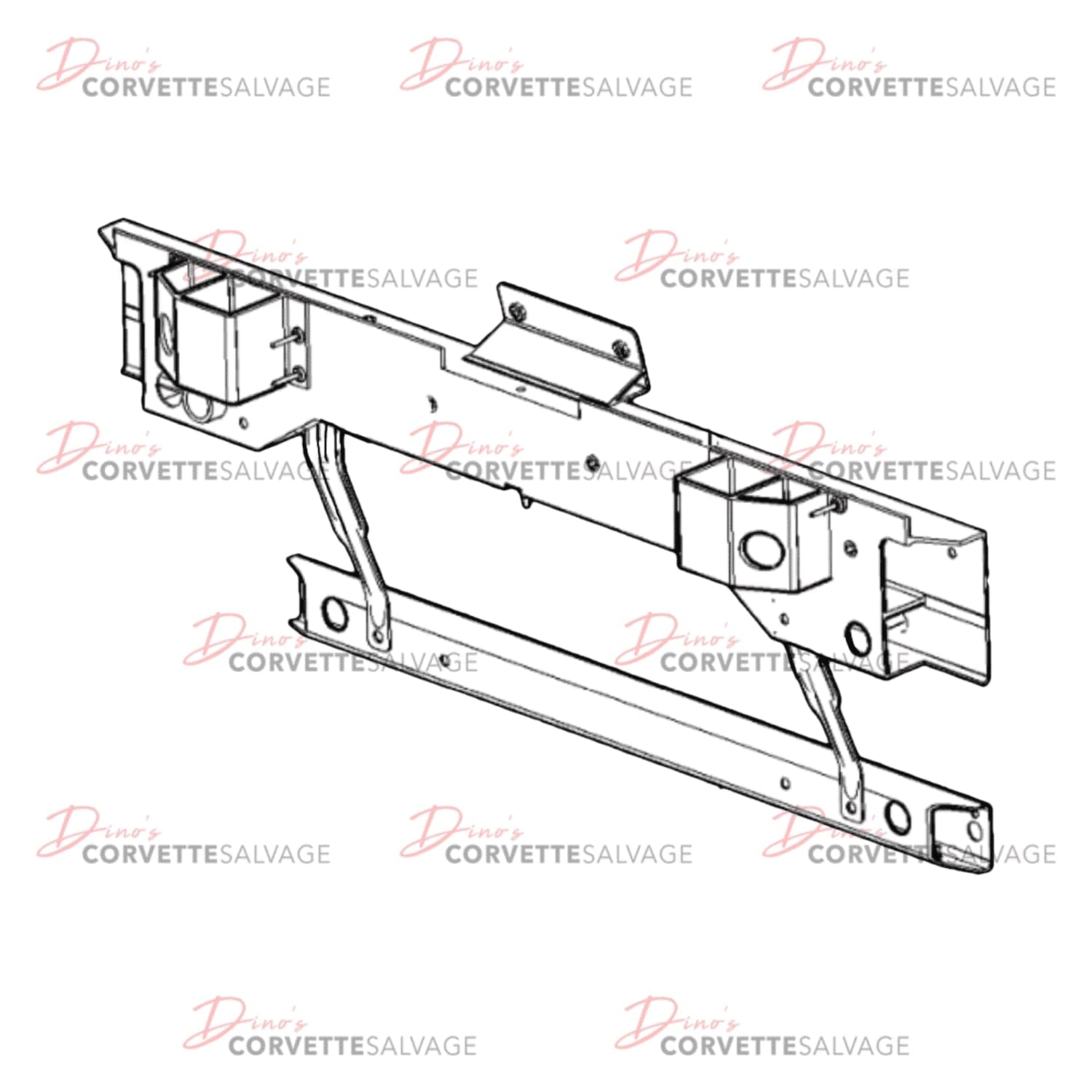 C8 Used Front End Upper Tie Bar 2020-2024