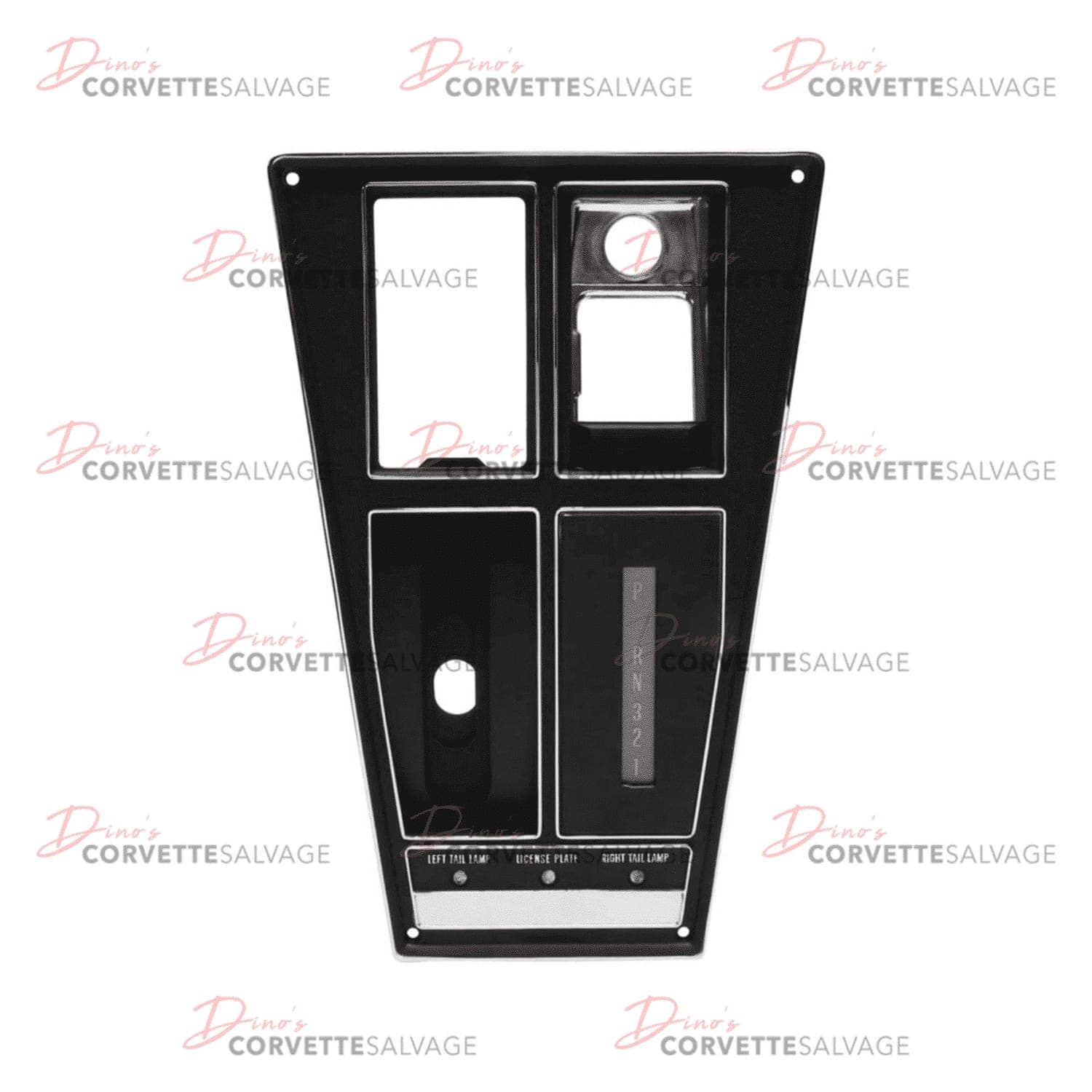 C3 New Automatic Console Plate Assembly with Air 1969