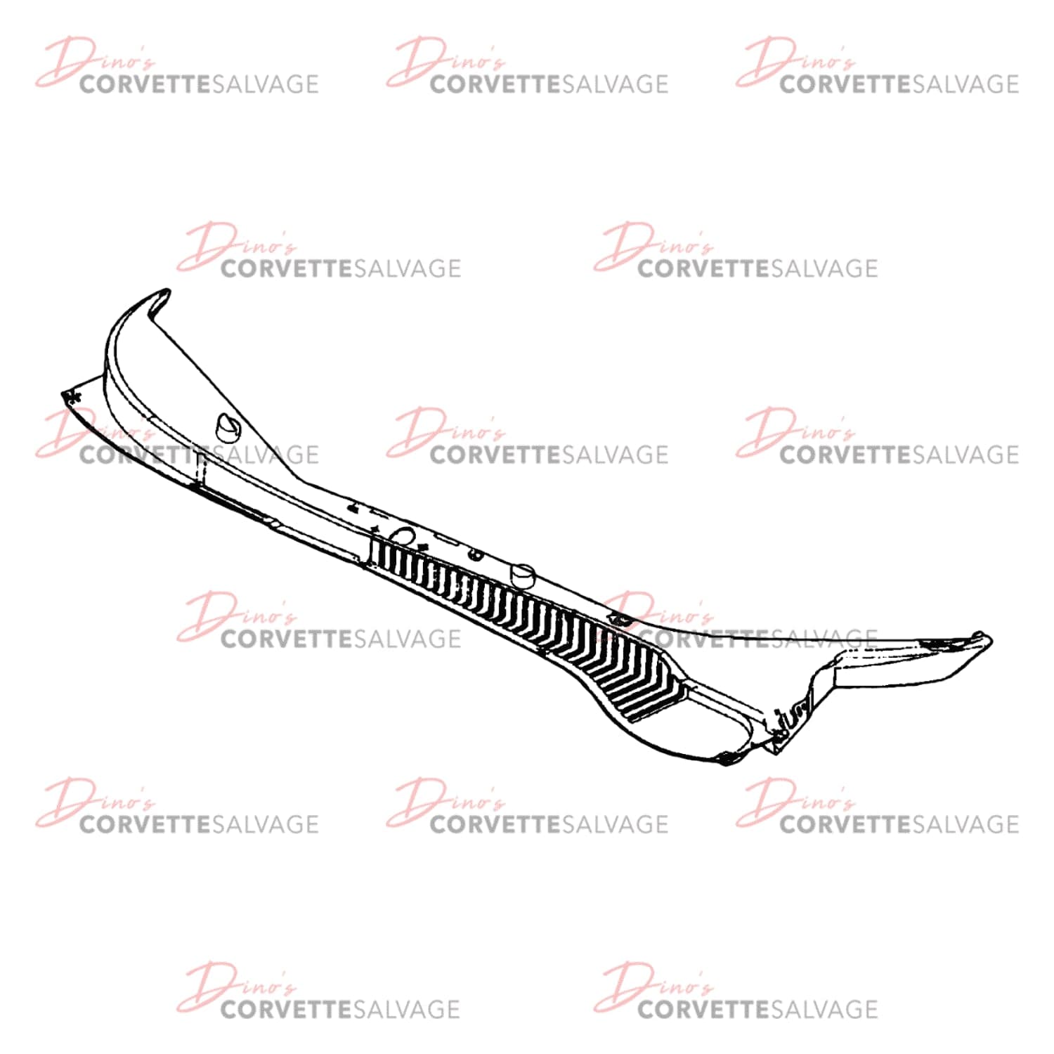 C5 Used Air Inlet Screen 1997-2004