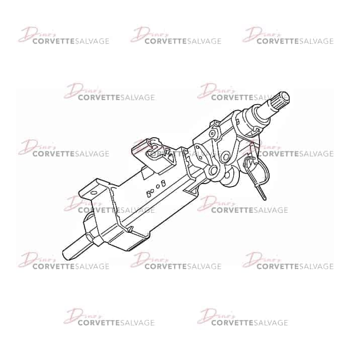 C7 Used Steering Column 2014-2019