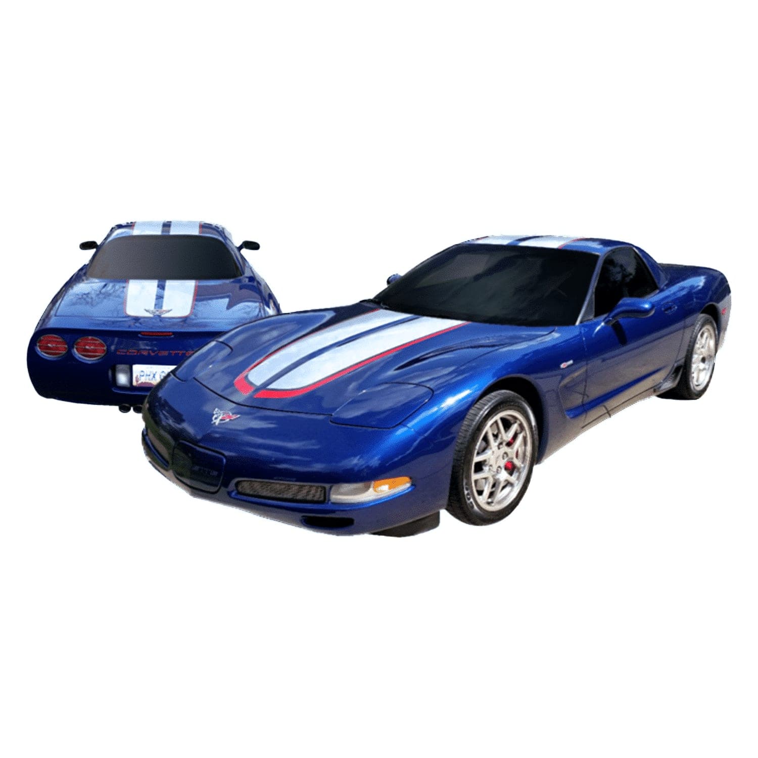 C5 New Lemans Commemorative Edition Z06 Hood Decal Stripes Kit 2004