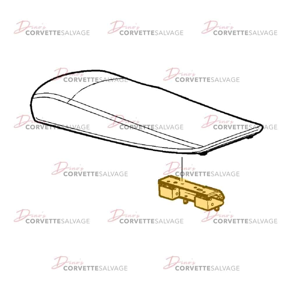 C6 Used Armrest Door Hinge 2005-2013