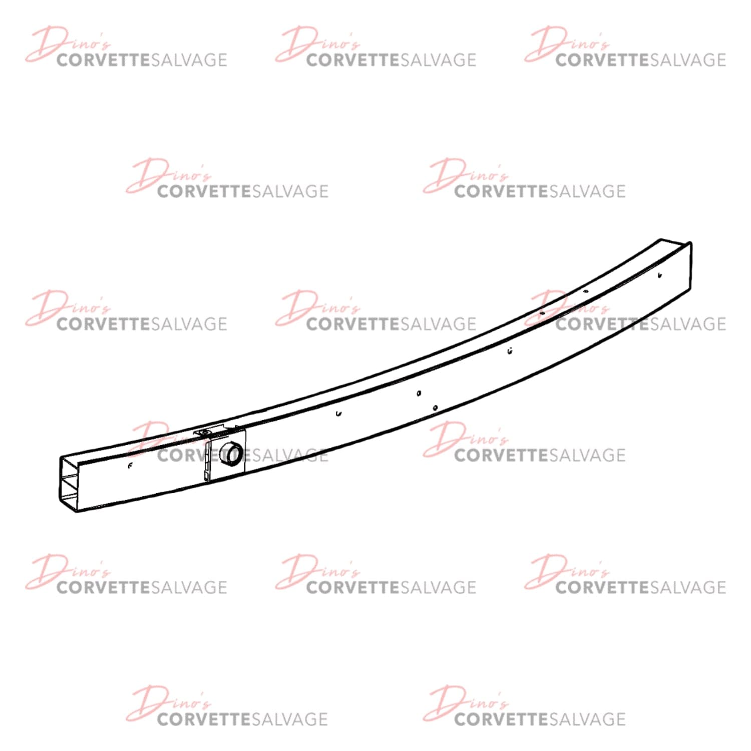 C8 Used Rear Compartment Panel Rear Cross Bar 2020-2022