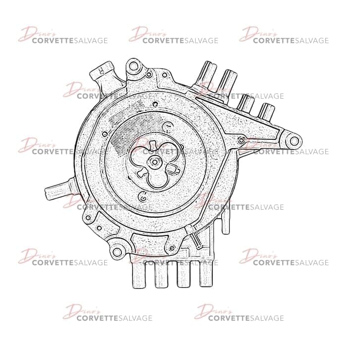 C4 Used Opti-Spark Distributor 1992-1996
