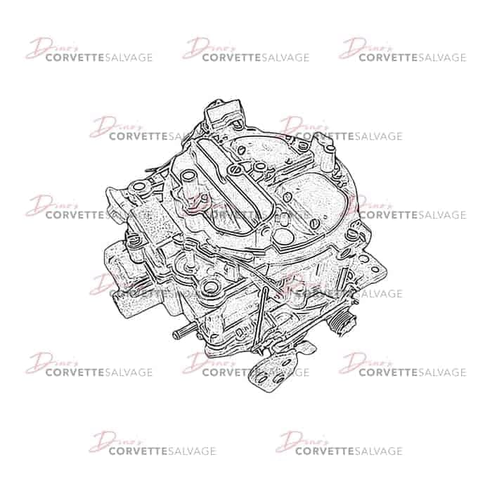 C3 Used Rochester Q-Jet Carburetor 1969