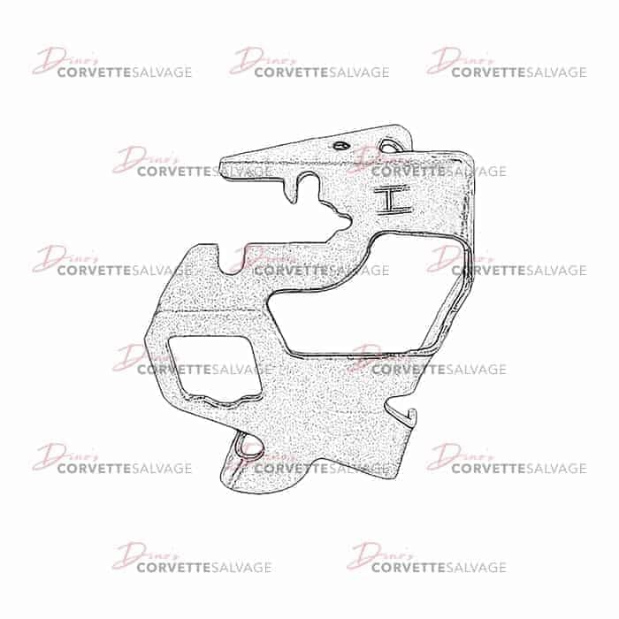 C4 Used Accelerator Control Cable Bracket 1992-1993