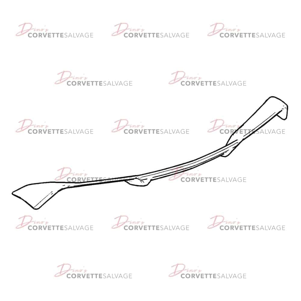 C8 Used Rear End Spoiler 2020-2024