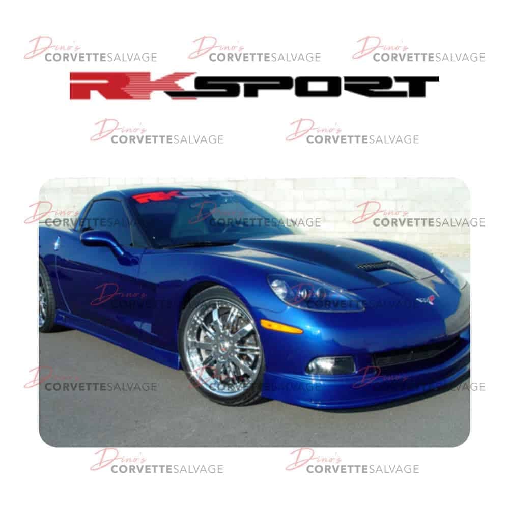 C6 New RKSport Ram Air Fiberglass Hood 2005-2013