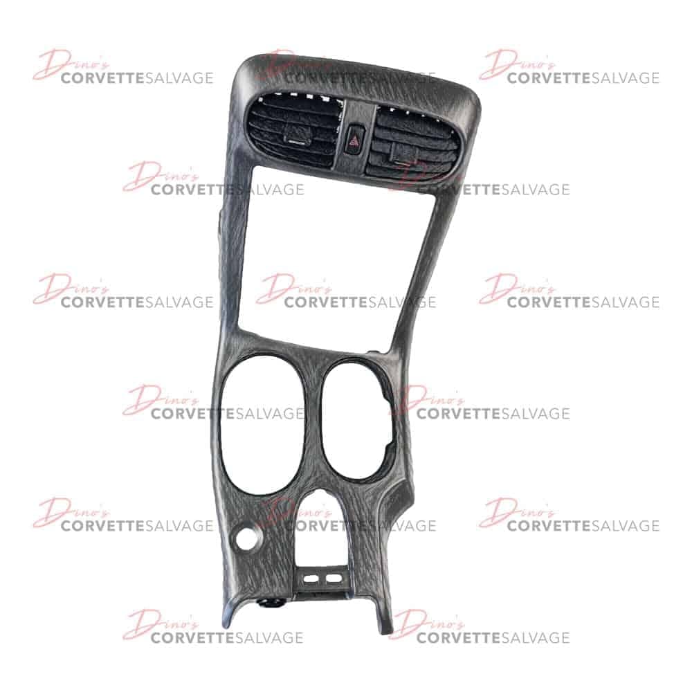 C6 Used Gray Metallic Instrument Panel Accessory Trim Plate 2006-2007