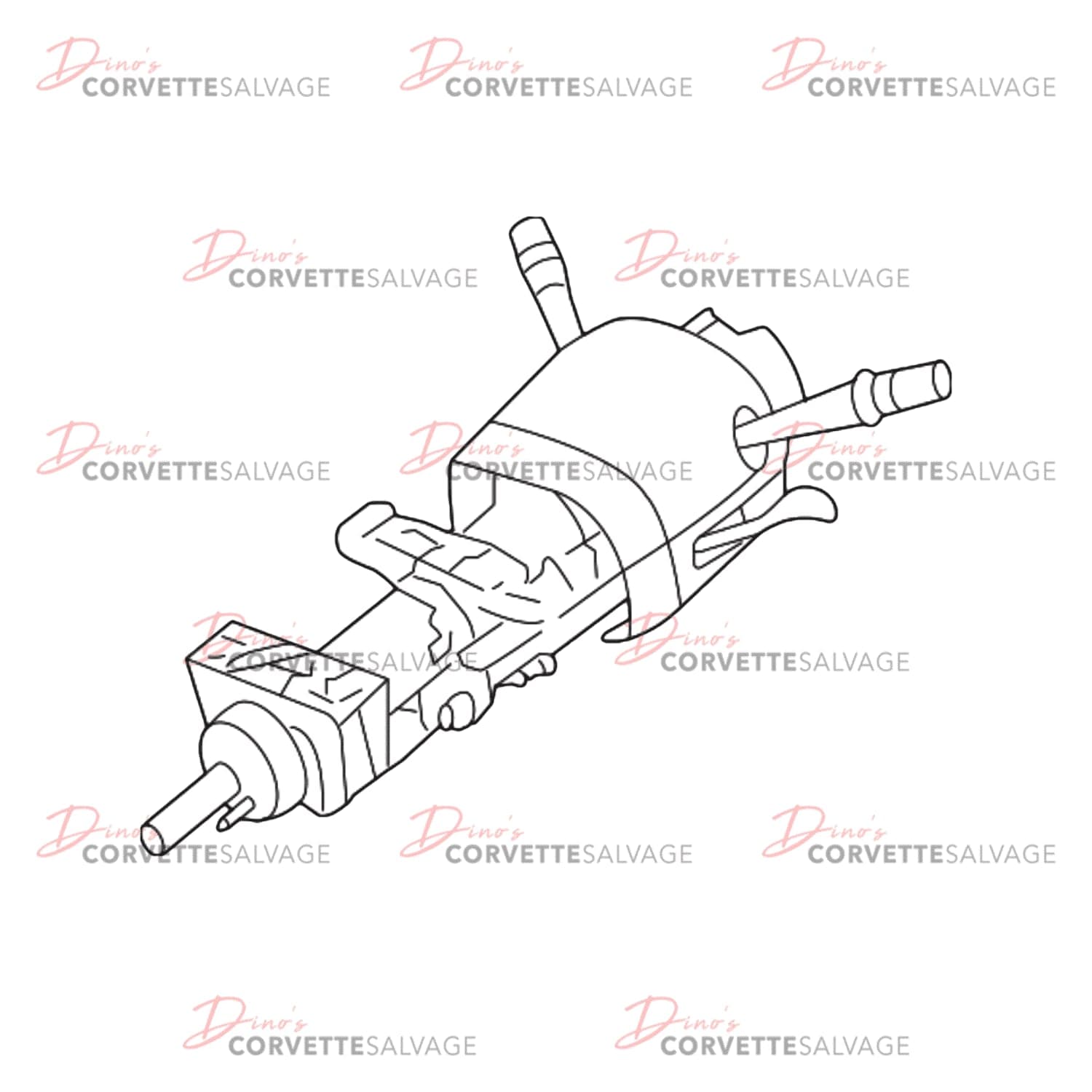 C6 Used Manual Steering Column 2005