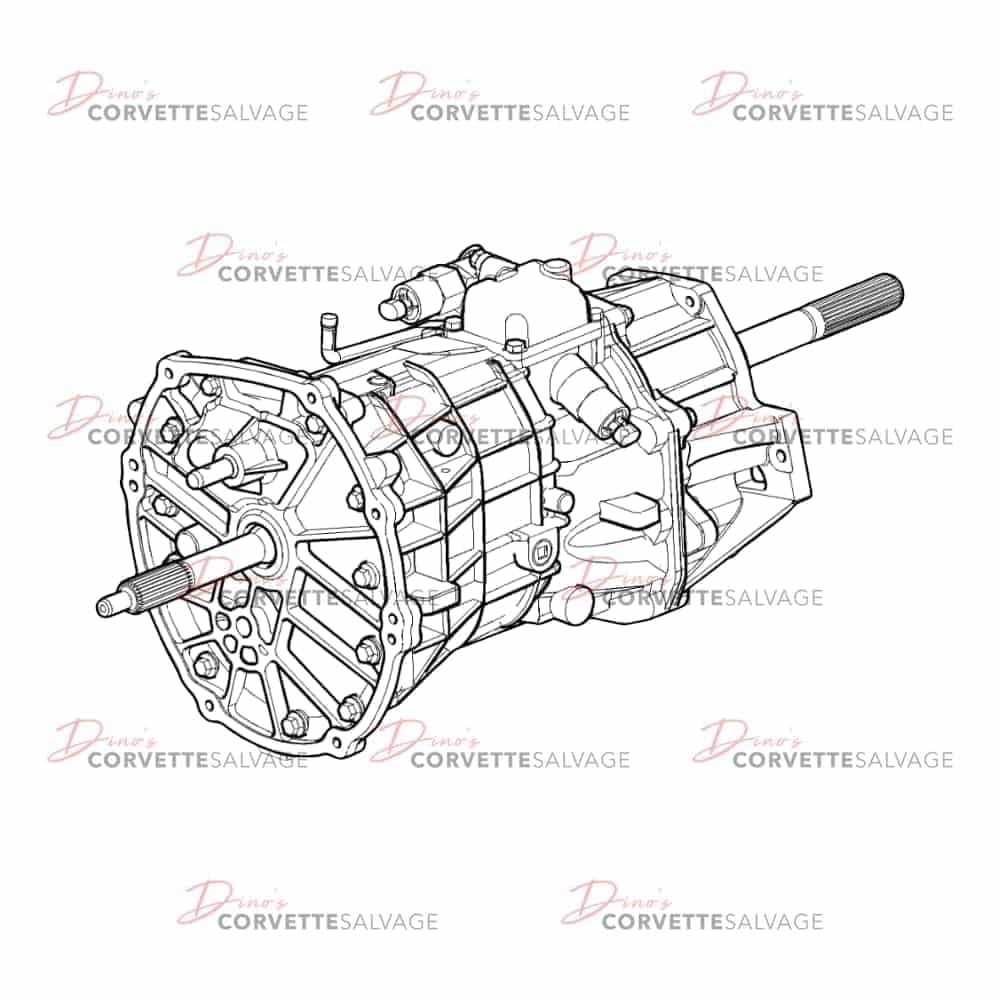 C6 Used Z06, ZR1 6-Speed Manual Transmission Assembly 2006-2013