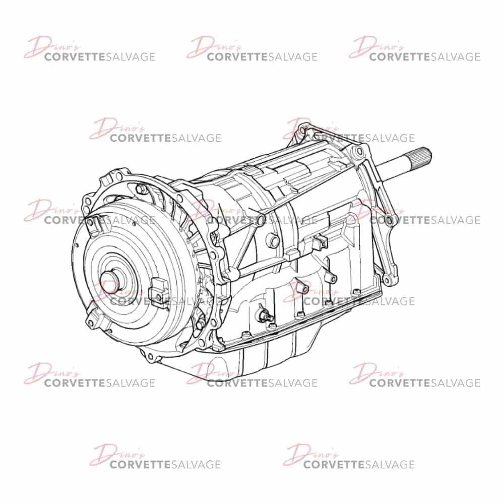 C6 Used 6-Speed Automatic Transmission 2006-2007