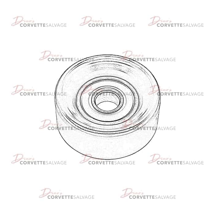C5 Used Drive Belt Idler Pulley 1997-2004