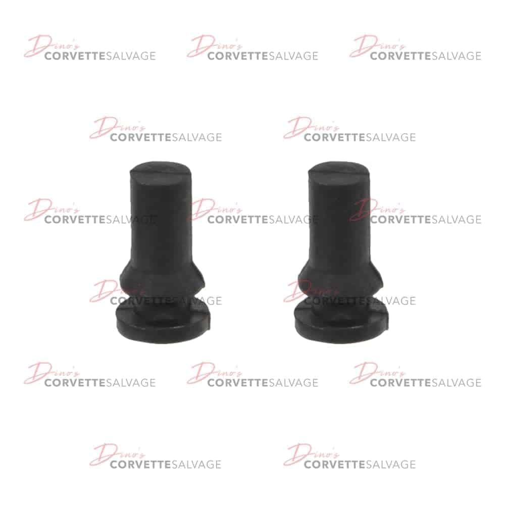 C3 New Fuel Door Bumper Set 1968-1982
