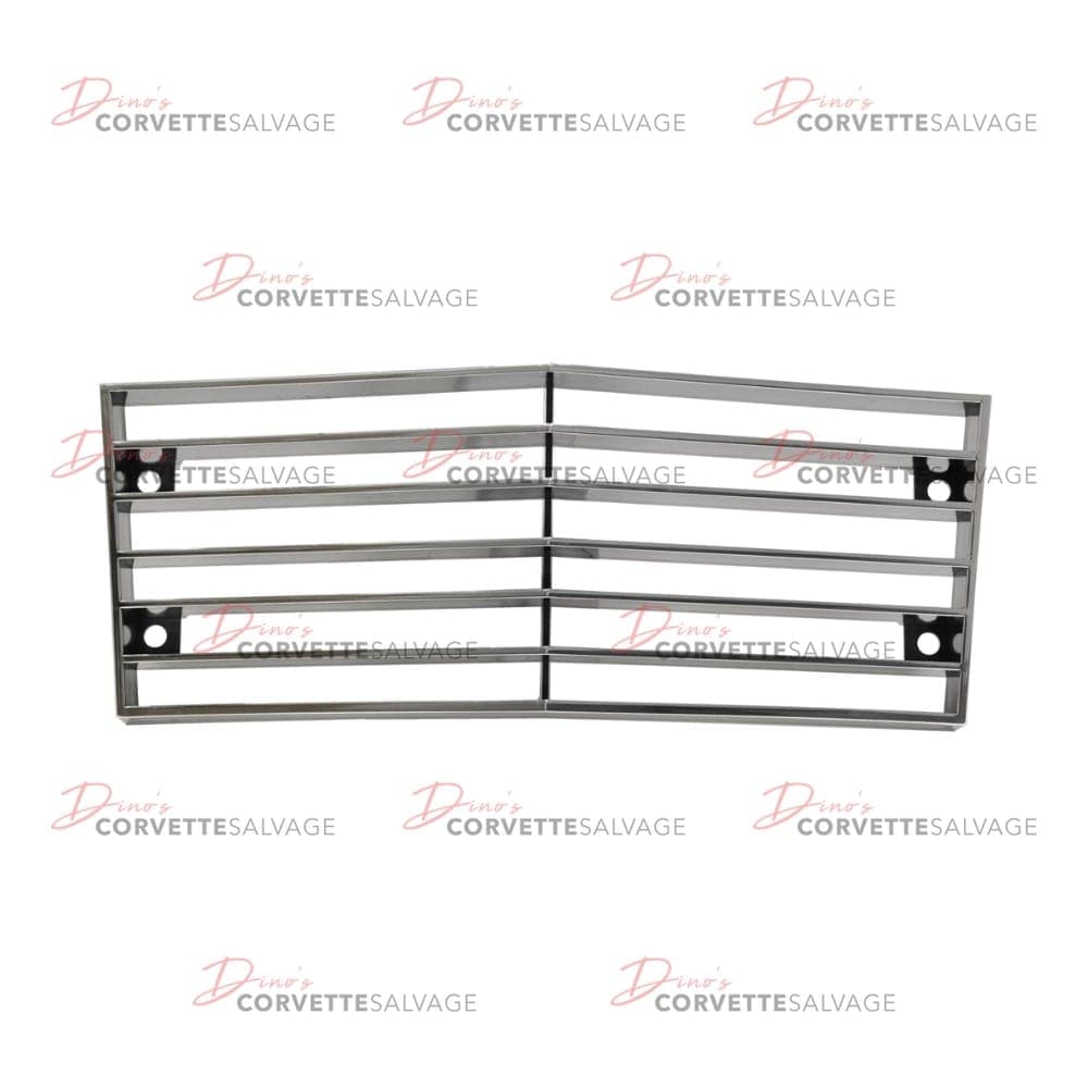 C3 New Center Grille with Chrome Edge 1973
