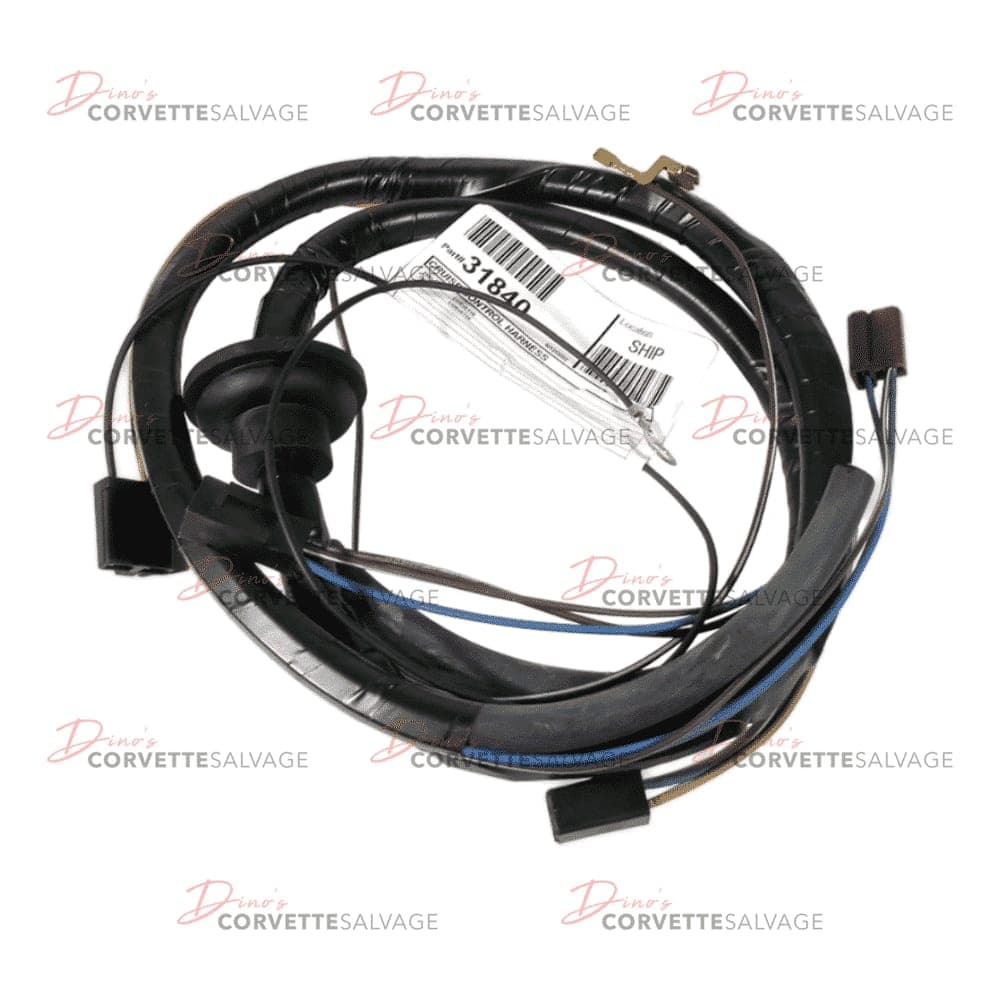 C3 New Cruise Control Wiring Harness 1981-1982