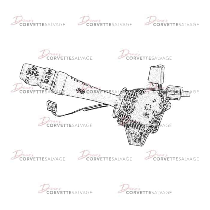 C6 Used Headlight, Turn Signal & Cruise Control Switch 2005-2013