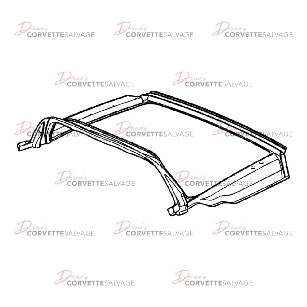 C5 Used Coupe Rear Compartment Panel Frame 1997-2004
