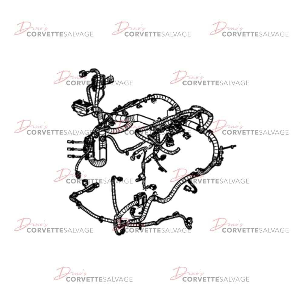 C6 Used Z06 Engine Wiring Harness 2006-2007