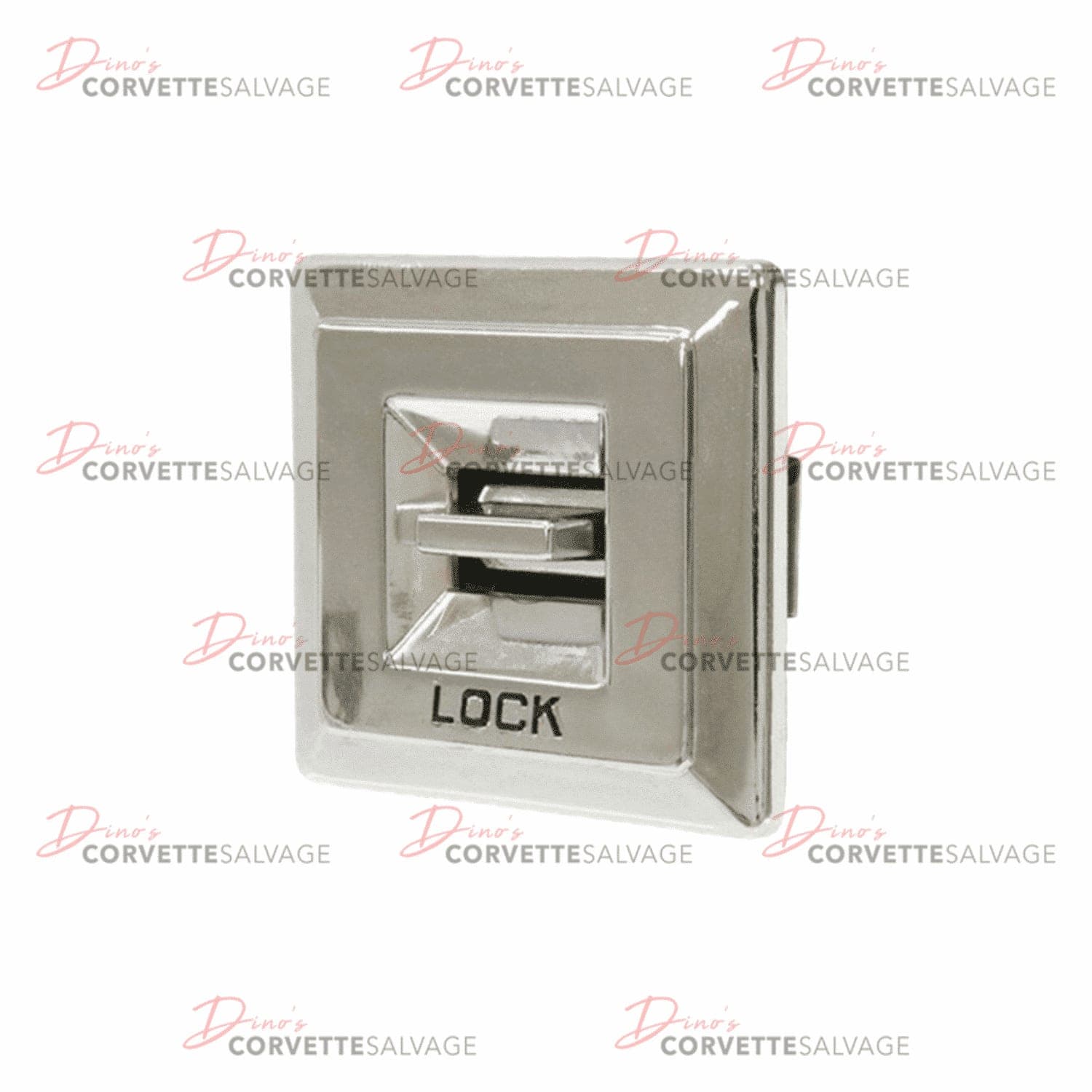 C3 New Power Door Lock Switch with Lettering 1978-1982