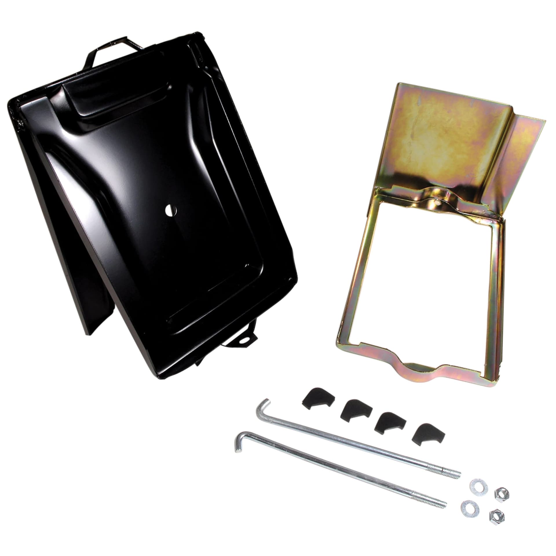 C1 New Complete Battery Tray Kit 1956-1961