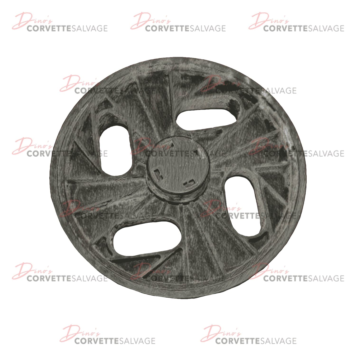 C4 Used Power Steering Pump Plastic Pulley (1st Design) 1992-1993
