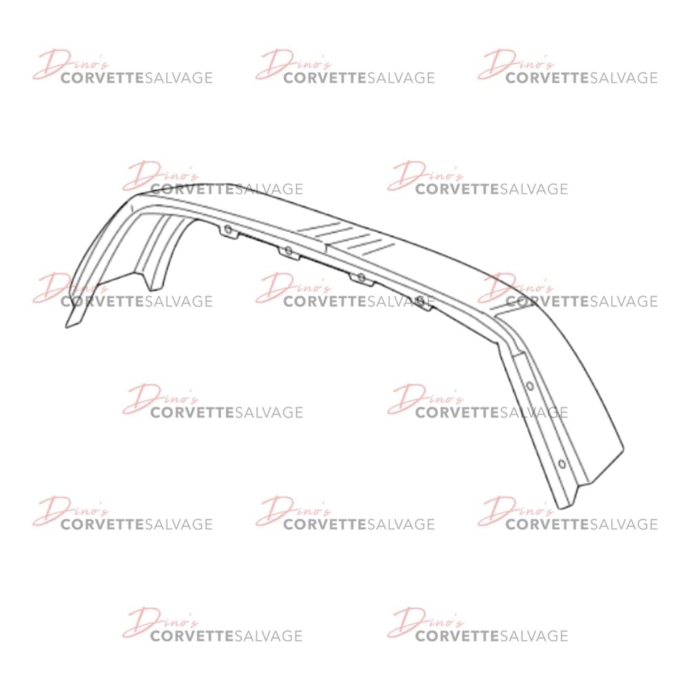 C6 New Rear Upper Roll Bar Panel 2005-2013