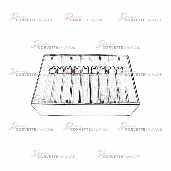 C4 Used Console Cassette Tape Holder 1984-1989