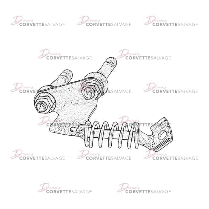 C4 Used Exhaust Pipe Rear Hanger 1990-1996