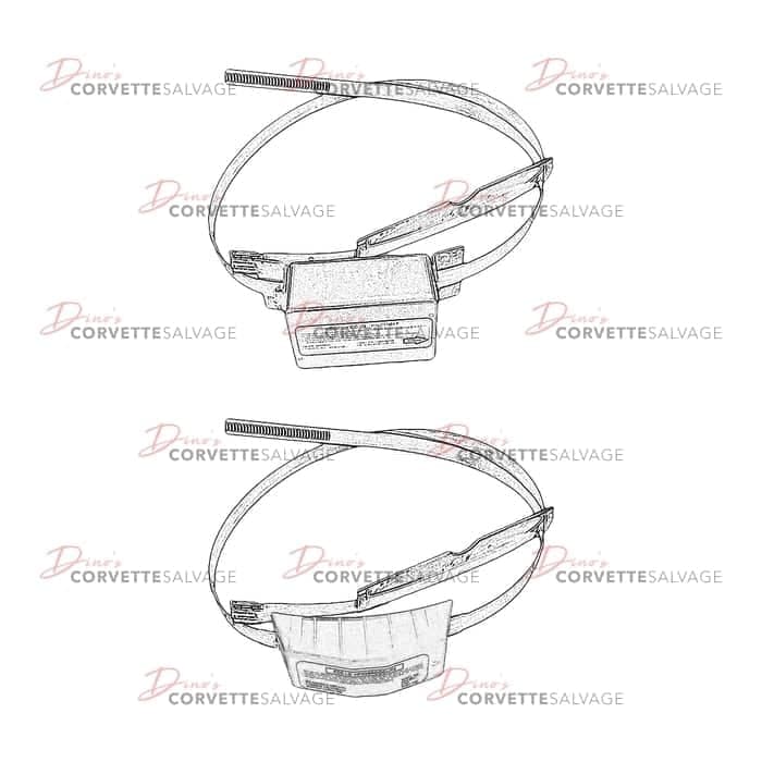C4 Used Low Tire Pressure Sensor 1989-1996