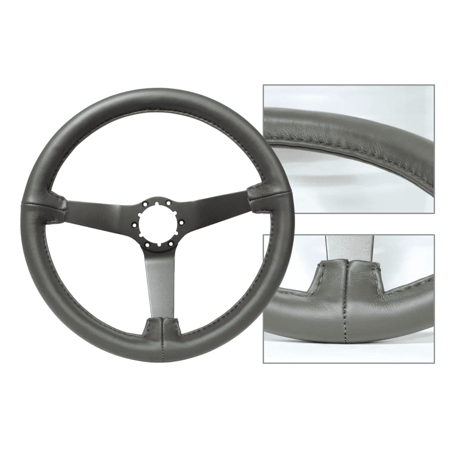 C3 New Collector's Edition Leather Wrapped Steering Wheel 1982