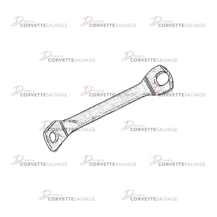 C4 Used Air Injector Pump Brace 1986-1991