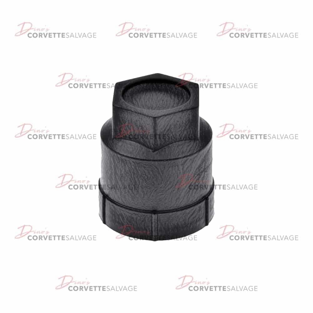 C4 Used Black Lug Nut Cap 1984-1985