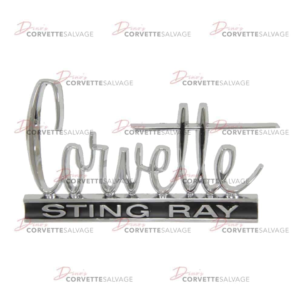 C2 New Front & Rear Emblem 1966-1967