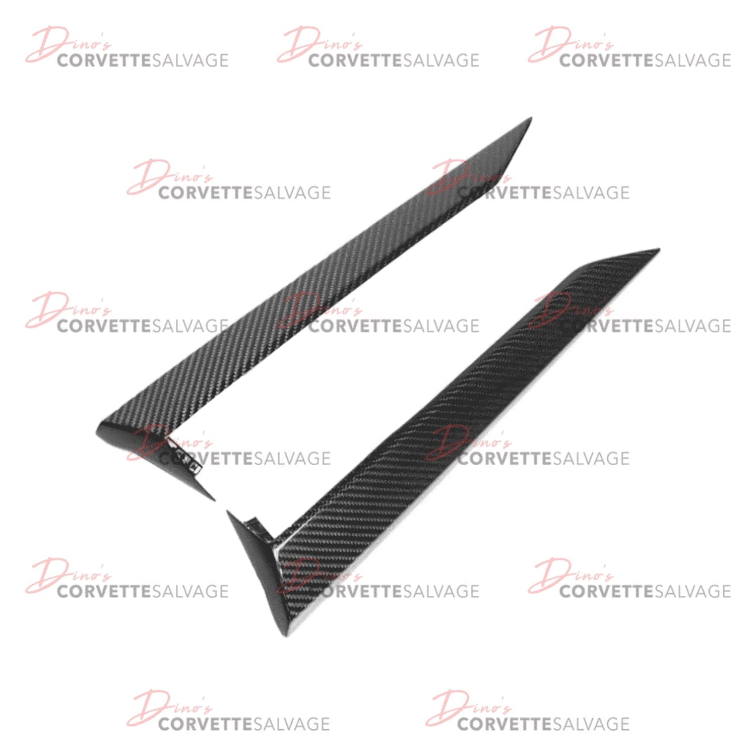 C8 New E-Ray, Z06 Carbon Fiber Door Handle Set 2023-2024