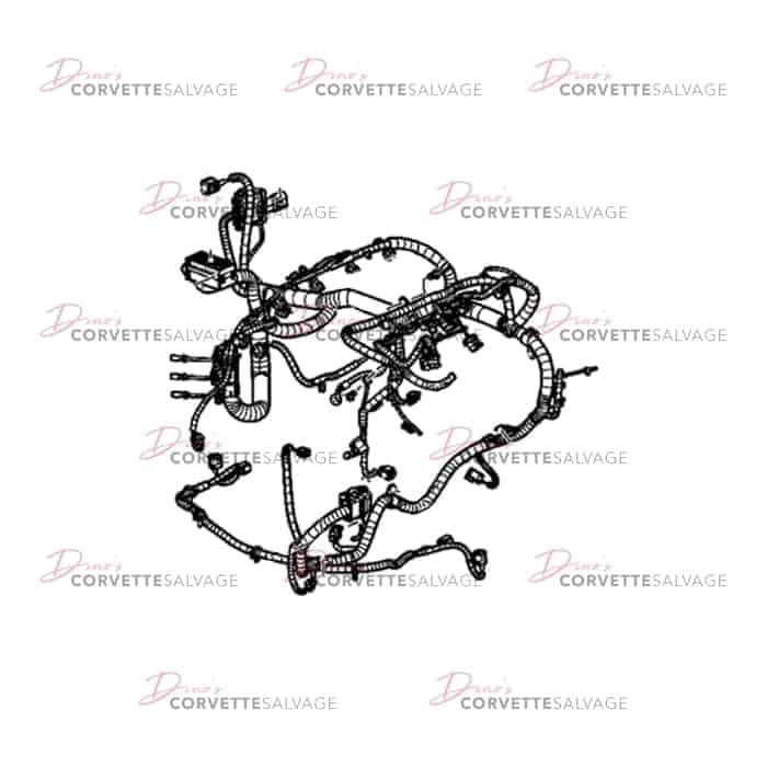 C6 Used LS3 Engine Wire Harness 2008