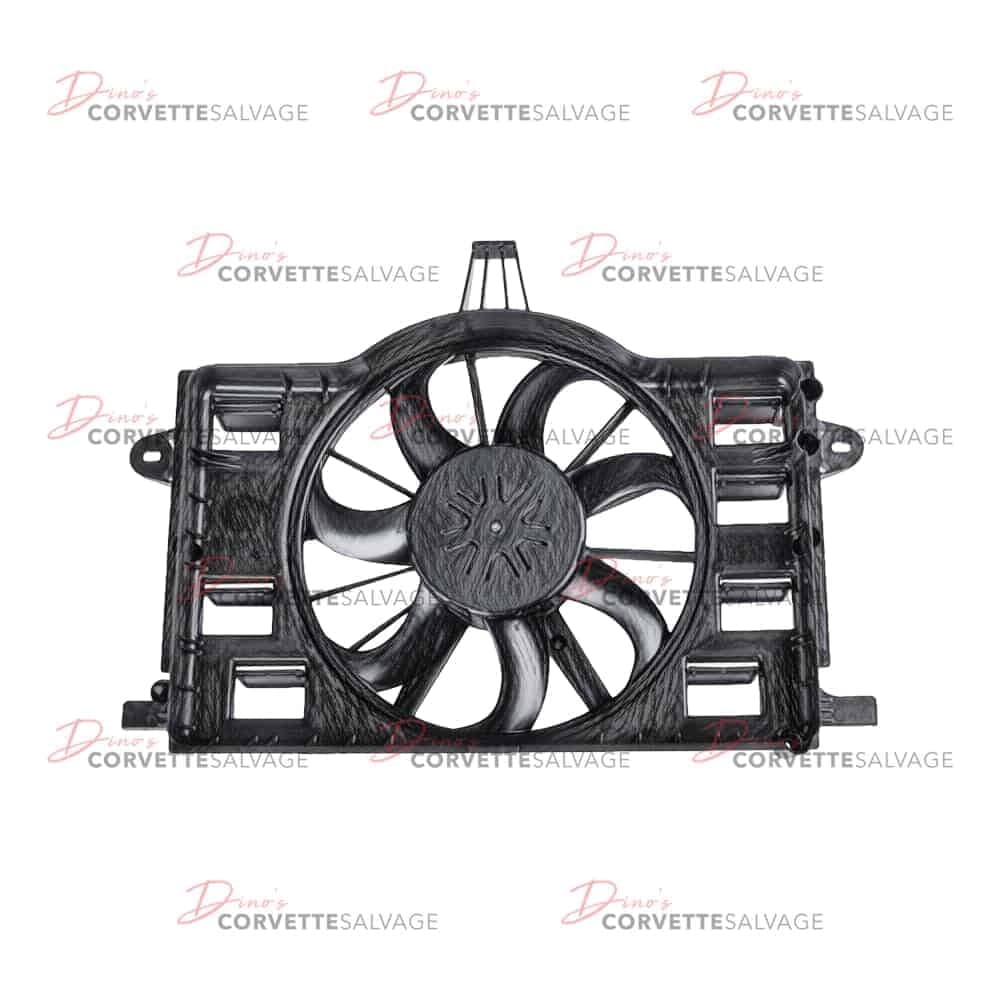 C7 Used Radiator Cooling Fan Shroud Assembly 2014-2019