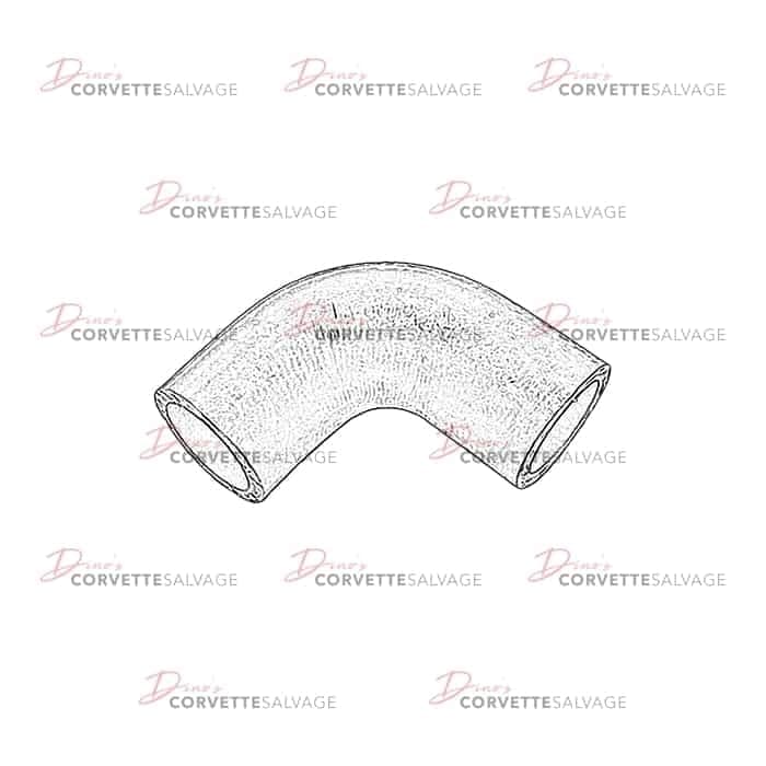 C4 Used ZR-1 Upper Engine To Tee Radiator Hose 1990-1995