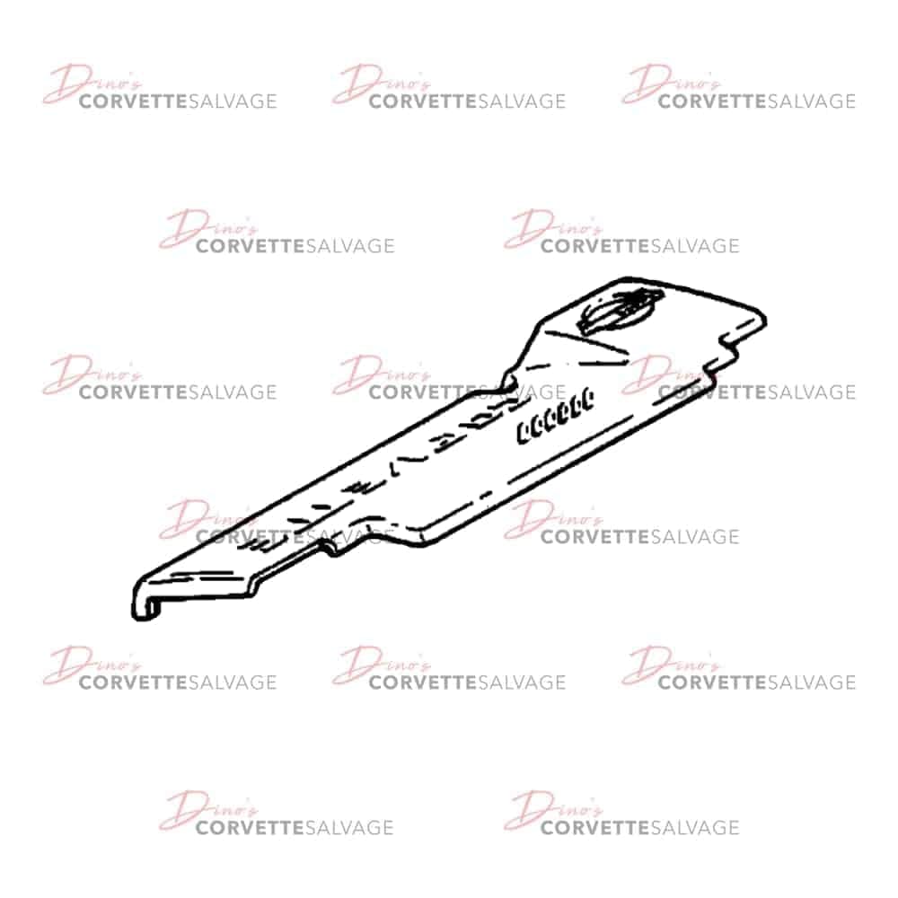 C4 Used Fuel Rail Cover 1992-1993