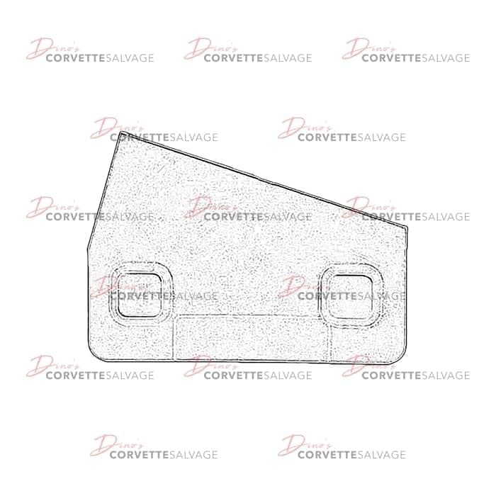 C4 Used Engine Wiring Harness ECM Connect Cover 1990-1991
