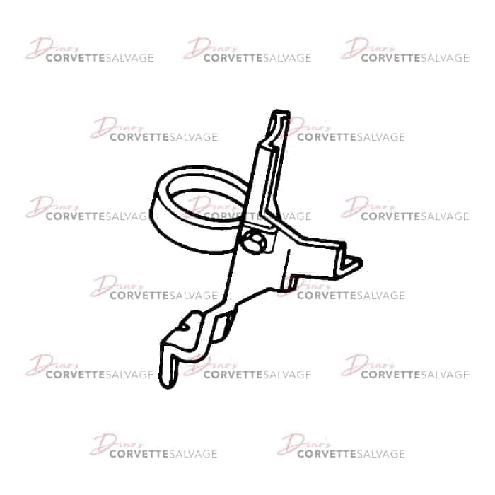 C4 Used Coupe Accumulator Bracket 1985-1987