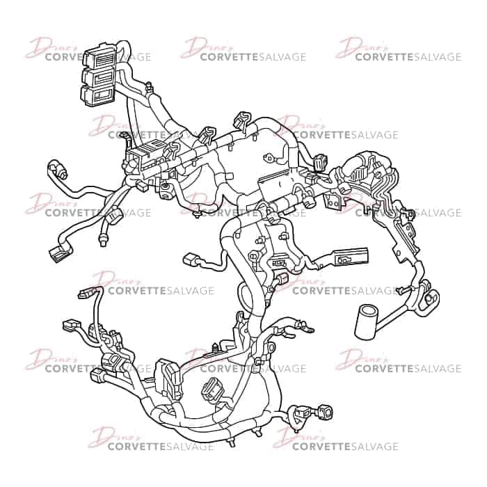 C7 Used Z06 Engine Harness 2015-2016
