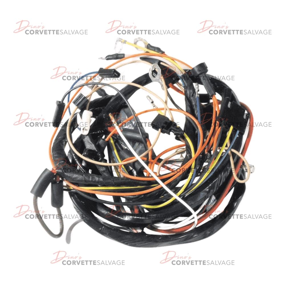 C3 New Automatic Transmission Small Block Engine Wiring Harness 1974