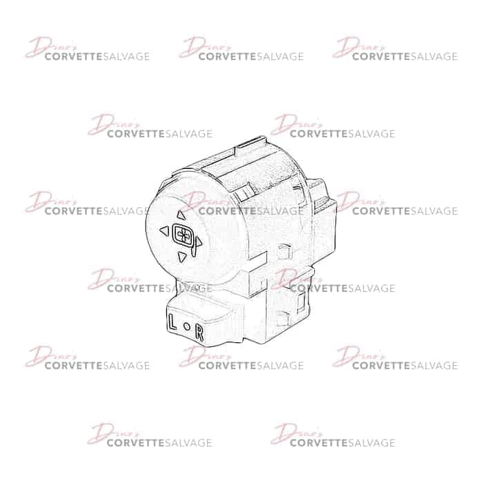 C7 Used Outside Rear View Mirror Remote Control Switch 2014-2019
