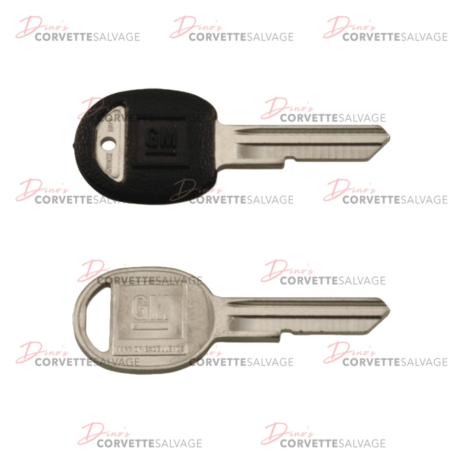 C4 New Oval Door/Compartment Lock Key Blank, Groove H 1991-1996