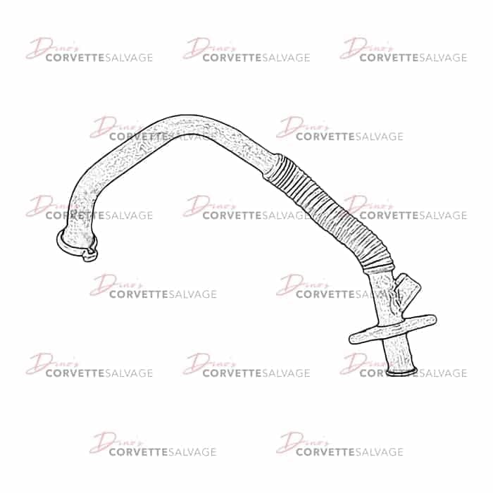 C4 Used EGR Crossover Pipe (Clamp Design) 1986